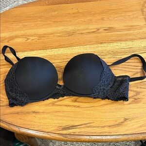 Elegant Black Lace Bra- Victoria’s Secret